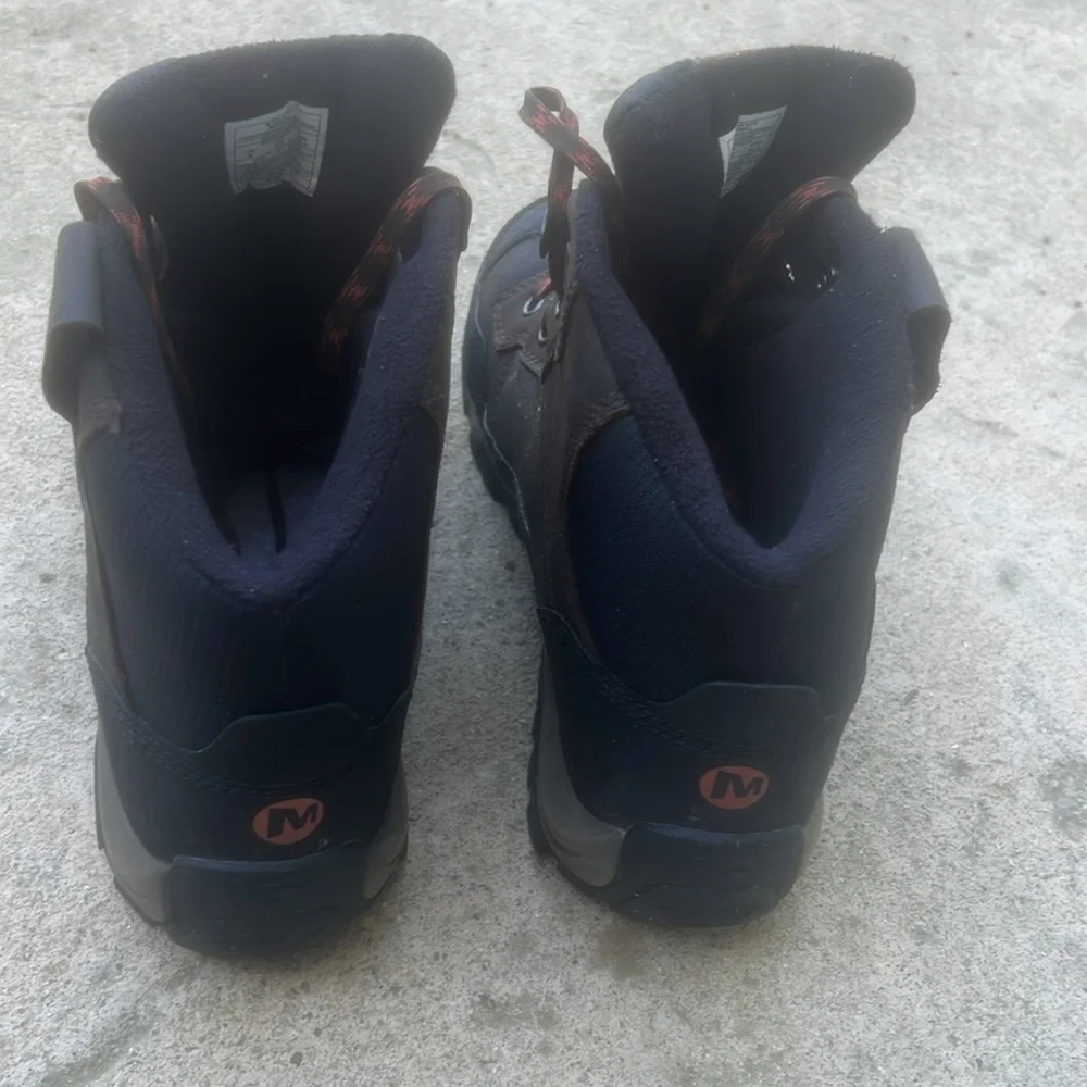 Merrell Polarand Rove Waterproof Men's Brown/Black Hiking Boots Size 8